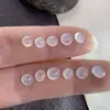 Anillo de Jade Birmano Grado A Cabujón de Cristal de Hielo de Alta Calidad Cara Piedra Suelta Transmisión en Vivo en el Extranjero Más Vendido Anillo de Jade Incrustado