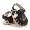 Sandalias bordadas especiales de primavera y verano para bebé, zapatos de bebé, sandalias de suela blanda M2058