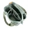 Bolso de Hombro Reciclado Transfronterizo de Mil Capas Bolso Tote de Lona Rpet Bolso Cubo de Lona Rpet Fábrica Personalizada