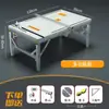 Banco de trabajo multifuncional para carpintería con mesa deslizante, sierra de mesa portátil, mesa de trabajo pequeña ajustable, banco de trabajo plegable para carpintería