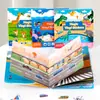 Libro Tranquilo de Iluminación Infantil Transfronterizo Paquete de Materiales Hechos a Mano para Educación Temprana Libro Ocupado DIY Libro de Pegar Desgarrable a Mano Juguetes Educativos