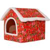 [Diversión con él] Cama para Gatos Personalizada, Cama para Gatos de Invierno, Cálida, Cerrada, Segura y Protegida, Cama Universal para Perros y Gatos para Todas las Estaciones