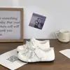 Belle 2026 Nuevas Zapatillas Deportivas Blancas de Malla Transpirable, Suela Plana, con Lazo, Versátiles y Modernas, Ligeras, para Entrenamiento de Otoño, Estilo Alemán