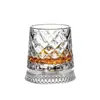 Vaso Rotatorio de Cristal de Lujo de Gama Alta para Whisky, Vaso Premium para Licores, Copa de Cristal para el Hogar Mellen Cup