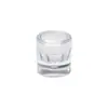 Lámpara de Relleno de Alta Transparencia de Moda para Uñas, Polvo de Cristal, Recubrimiento de Color de Alto Brillo, Polvo No Volátil, Polvo de Espejo Mágico, Decoraciones de Uñas