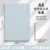 Venta al por mayor transfronteriza de Amazon, cuaderno de oficina A5 de cuero sintético PU con banda elástica, cuero sintético PU, con logo impreso, lujo ligero