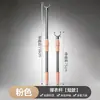 Varal de secar roupa cabide de secar roupa doméstico garfo longo retrátil garfo para pendurar roupa varal de secar roupa varal de pegar roupa cabide de roupa varanda aço inoxidável