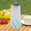 Bolsa de almacenamiento de agua para conciertos y festivales de música, vaso de agua para deportes de ciclismo al aire libre, bolsa de agua portátil plegable de gran capacidad para senderismo y montañismo