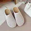 Sandalias de Deslizamiento con Suela Gruesa para Mujer 2026 Verano Nuevo Estilo Punta Cerrada Malla Cómodas Transpirables Versátiles Sandalias de Mujer