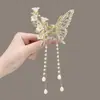 Grampo de Tubarão em Liga, Presilha de Cabelo Flor de Lírio-do-Vale, Pente de Cabelo, Pente de Cabelo para a Parte de Trás da Cabeça, Presilha de Cabelo Elegante Coreana