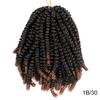 Perucas Atacado, Dreadlocks de Fibra Sintética Spring Twist, Extensões de Cabelo de Crochê, Tranças Curtas, Cabelo Curto Mais Vendido Transfronteiriço