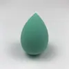 Ovo de Maquiagem Sem Látex Formato Cabaça Puff Gota d'Água Corte Oblíquo Hidrofílico Úmido e Seco Fábrica de Atacado Fornecimento