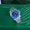 Comercio Exterior Transfronterizo Fábrica C Reloj Fantasma Verde Totalmente Automático Mecánico Correa de Acero Inoxidable Negra Fantasma para Hombre Calendario Luminoso