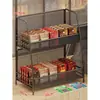 Estante Exhibidor de Cigarrillos Supermercado Tienda de Conveniencia Mostrador de Caja Estante para Cajetillas de Cigarrillos Estante de Almacenamiento Multicapa Estante para Colocar Porta Cigarrillos
