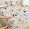 Protetor de colchão acolchoado espesso, capa de colchão Simmons, capa de cobertura total para colchão marrom, protetor de colchão individual, sobrecolchão, atacado transfronteiriço