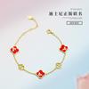 Pulsera Mágica de Trébol de Mickey de Disney/Disney para Mujer Moda Pulsera de Plata 399