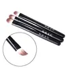 Diario de maquillaje rojo mango corto brocha para sombra de ojos herramienta de maquillaje de belleza brocha para corrector brocha individual para sombra de ojos regalo portátil