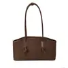 Bolso tejido de alta gama de gran capacidad para mujer, nuevo bolso de hombro de moda 2026 para ir al trabajo, bolso de mano tote simple