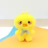 Novo Chandel Sapo Desenho Animado Chaveiro Brinquedo de Pelúcia Boneca Chaveiro de Carro Pingente de Bolsa Feminina Fofo Boneca