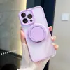 Adequado para Iphone18Promax Capa de Celular com Suporte Magnético Giratório Acabamento Fosco Apple 17 Sensação de Alto Padrão 16 Capa Anti-Queda
