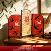Pantalla de boda, tocador, bata de mañana, accesorios para fotos, juego de decoración de habitación de boda, decoraciones de personajes felices 3D para sala de estar, adornos de compromiso