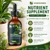 Solución Nutritiva Vegetal KineShineX para Crecimiento de Hojas Verdes, Suplemento de Fertilizante Concentrado para Plantas en Maceta, Céspedes y Flores