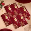 Bolsas de Sobre Rojo para Bodas, Rojo Vino, Gama Alta, Bolsas de Regalo de Mil Yuanes, Nuevo Estilo 2026, Bolsas de Dinero para Regalo de Boda