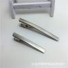 Fornecimento direto da fábrica Guangzhou alta qualidade 6/8cm clipe quadrado fino coreano moda cobre pino pato bico clipe acessórios para cabelo