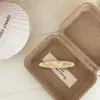 Pinza para el cabello de acetato estilo francés, Pinza lateral de temperamento de alta gama y suave, Pinza simple y versátil para flequillo, Pasador para cabello suelto