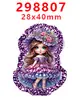 Accesorios Acrílicos de Dibujos Animados con Purpurina Transfronterizos Accesorios para Joyería DIY de Resina Parche Pasador Pasador Gt-Z-296851