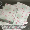 Papel de Regalo de Cerezas Lindas Caja de Regalo Papel Decorativo Materiales de Empaque para Regalos Navideños Productos de Papel Culturales y Creativos