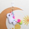 Peluche Unicornio Muñeca Caballo Pequeño Lindo Muñeca Colgante para Bolsa de Regalo de Niña Llavero Colgante