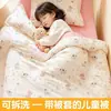 Colcha Infantil Colcha de Inverno Algodão Puro Jardim de Infância 120x150 Colcha de Algodão Menina Bebê Espessa Colcha de Algodão para Todas as Estações