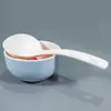 Cuchara para Arroz Antiadherente de Pie, Espátula para Arroz, Cuchara para Arrocera Eléctrica, Cuchara de Plástico para Servir Arroz para el Hogar, Cuchara para Sopa, Mango Largo Grande