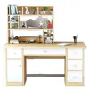 Estante de mesa para livros e armazenamento para uso doméstico, organizador de mesa para quarto, estante de armazenamento economizadora de espaço para dormitórios estudantis