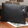 Bolso de Mano tipo Clutch de Cuero Esmerilado Estilo Coreano para Mujer 2023 Nueva Moda Bolso de Mano Sencillo Celebridad de Internet Versátil Bolso Sobre