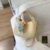 2026 Nueva Moda Versátil Patrón Lichi Bolso de Mano de Gama Alta Bolso de Hombro Bolso Cruzado Bolso Cubo Bolso Cesta