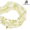 Jinghui Accesorios de Cuentas Hechos a Mano DIY Grava Irregular de Jade Limón Natural Materiales de Cuentas Sueltas para Joyería Semi-Terminada