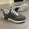 Zapatos Deportivos Casuales de Malla Transpirable para Hombre, Estilo Denim, Caña Baja, con Cordones, Suela Gruesa, Bloques de Color, Marca de Moda Tendencia