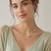 Collar de mariposa de aleación de moda simple con joyería transfronteriza europea y americana, collar de calle elegante y moderno con personalidad para mujer