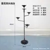 Ornamentos de Castiçal Retro de Ferro Fundido, Novas Lâmpadas Antigas de Ferro Estilo Chinês, Lâmpadas para Sala de Chá Zen Folclórica, Luminárias de Chão Estilo Wabi-Sabi