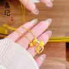 Collar de Gato Dorado con Estrella Tendencia en Tiktok Hello Kitty Estrella Lazo Cadena para Clavícula Regalo para Novia