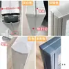 45 Tipos de Accesorios para Mamparas de Pantalla, 320 Piezas de Combinación para Estaciones de Trabajo de Escritorio de Oficina, Tiras Selladoras de Aleación de Aluminio, Tapas para Patas de Mesa