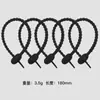 Corbatas para Cables de Silicona Suave de Colores, Engrosadas, Corbatas Ajustables de Tirar y Bloquear Transfronterizas, Correas de Sujeción para Cables de Silicona con Forma de Renacuajo