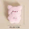 Accesorios de Peluche DIY de Dibujos Animados Broche Lindo Figuras de Osito Conejito Muñecos de Animales Suministros de Manualidades Amuletos para Bolsas Accesorios