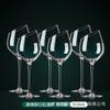Lujo de alta gama dorado cristal soporte para copas de vino traje decantador giratorio juego doméstico de copa de vino