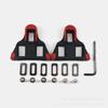 Placa de trava de pedal autotravante para bicicleta, direto da fábrica, trava de pedal, tala de travamento compatível com LOOK, multicolorido opcional