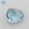 Piedras Preciosas Huagang Forma Triangular 106 # Piedra de Cristal de Vidrio con Punta, Cabujón Triangular Azul Claro con Base Puntiaguda.