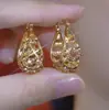 Pendientes Exquisitos Ancora Red Elegantes, Suaves, Estilo Retro, Color Café Maillard, Estilo Palacio, Adecuados para el Año Nuevo