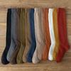 Calcetines Largos para Mujer Calcetines a Media Pantorrilla Calcetines de Color Puro Verano Calcetines Blancos a Media Pierna Jk Calcetines para Pantorrilla Calcetines Negros Hasta la Rodilla